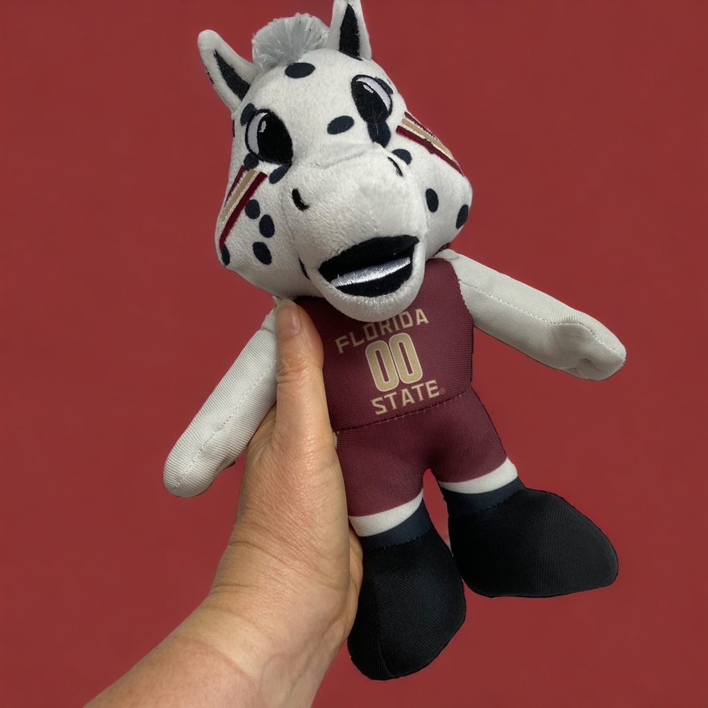 FSU Florida State University Mascot Cimarron Plush Toy Seminoles 11" Tall NWT